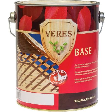 Состав грунтовочный для древесины Veres Base 2,7 л
