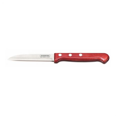 Нож для овощей TRAMONTINA Polywood, 7,5см, нержавеющая сталь/дерево 21121/173-TR
