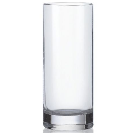 Набор стаканов для воды CRYSTALEX Барлайн 300 мл, 6шт гладкое бесцветное стекло, 25089/300
