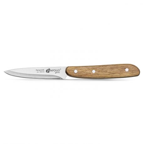 Нож для овощей APOLLO Genio Woodstock 8см, нержавеющая сталь/дерево WDK-05