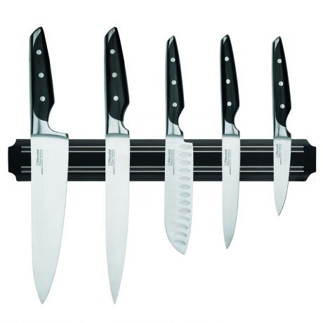 Набор ножей RONDELL Espada, 6пр, на магнитном держателе, нержавеющая сталь.