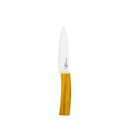 Нож кухонный Natura, 13см, керамика/бамбук 1472