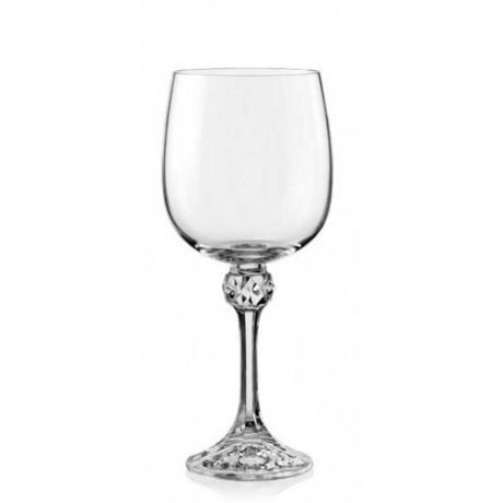 Набор бокалов для вина CRYSTALEX Джулия 190мл 6шт, стекло гладкое бесцветное, 40428/190