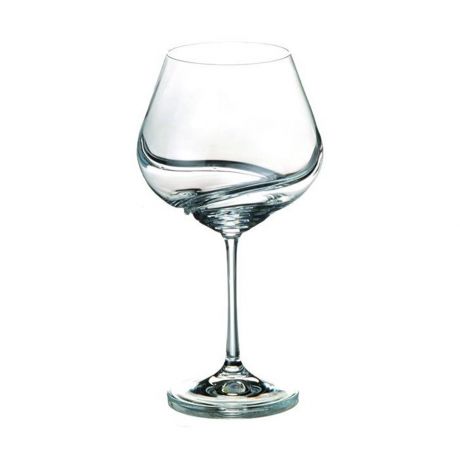 Набор бокалов для вина CRYSTALEX Турбуленc 2шт 570мл гладкое бесцветное стекло, 40774/570/2