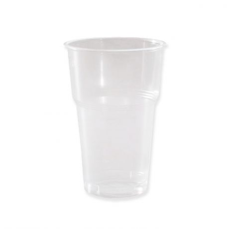 Набор стаканов одноразовых пластиковых, 500мл, 6шт, прозрачные, 04079_