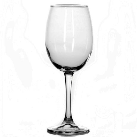 Набор бокалов для вина PASABAHCE Classique 2шт 360мл гладкое бесцветное стекло, 440151