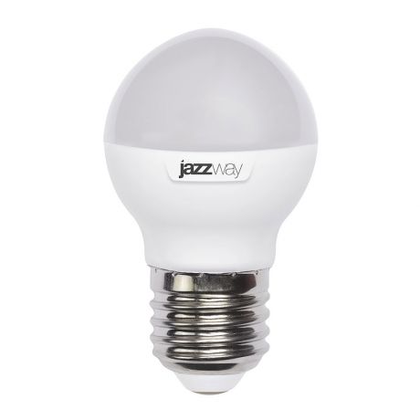 Лампа светодиодная PLED G45 7w 3000K 530 Lm E27 Jazzway