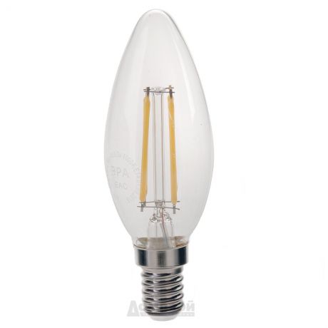 Лампа светодиодная ЭРА F-LED B35-5w-840-E14