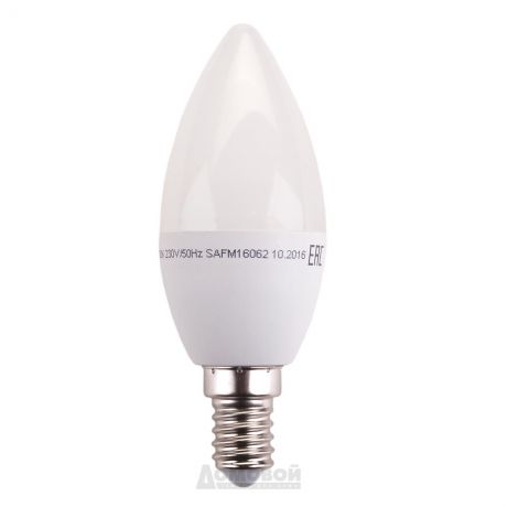 Лампа светодиодная B35 7W 230V E14 4000K, SBC3707