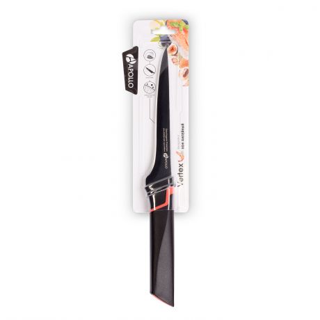 Нож филейный APOLLO Genio Vertex, 15см, нержавеющая сталь/пластик VRX-08