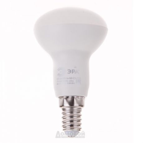 Лампа светодиодная ЭРА LED smd R50-6w-840-E14 ECO (10/100/3000)