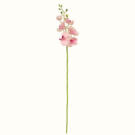 Растение искусственное Орхидея, h85см, розовый, полиэстер