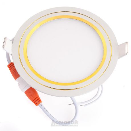 Светильник встраиваемый ЭРА KL LED 11-5 GD светодиодный круглый 5W белый/золото