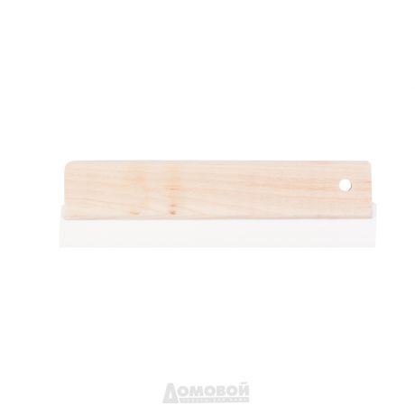 Шпатель резиновый/белый для швов деревянная ручка 250 мм Mollen
