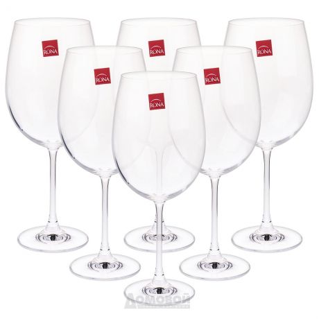 Набор бокалов для вина RONA Magnum 2шт, 850мл, хрустальное стекло, 3276/0/850