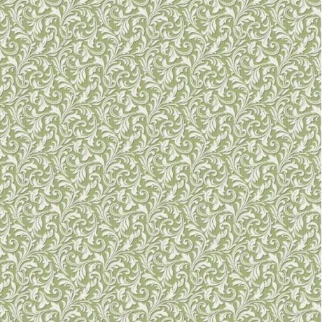 Обои Саратовские обои (бумажные дуплекс) Узор-О 462-04 зеленый0,53х10м