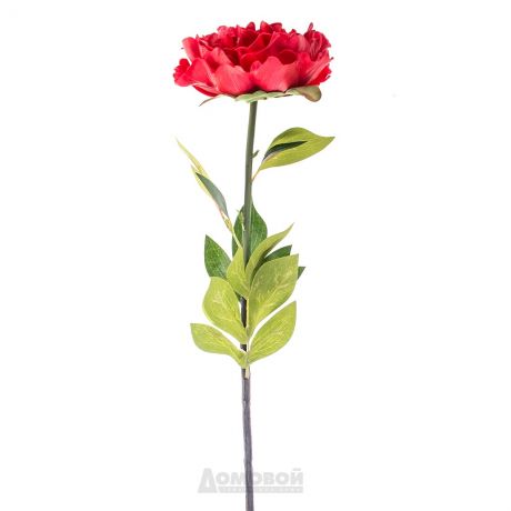 Растение искусственное Пион, размер: h50см, красный