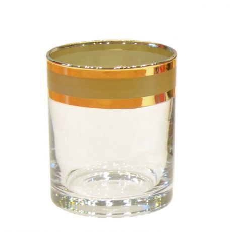 Набор стаканов для виски ГУСЬ ХРУСТАЛЬНЫЙ Ампир 6шт 255мл с декором, стекло, EAV79-405