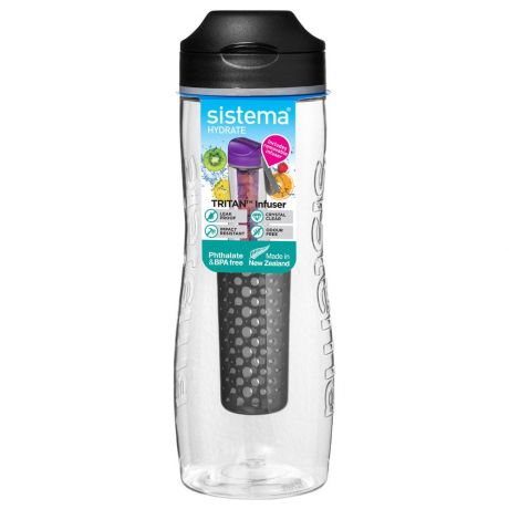 Бутылка для воды SISTEMA Тритан 800мл пластик, 660