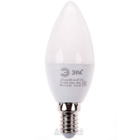 Лампа светодиодная F-LED B35-7W-840-E27