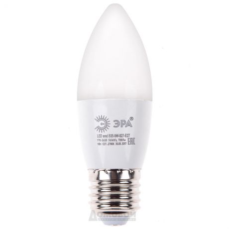 Лампа светодиодная LED B35-9W-827-E27