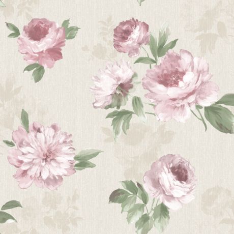 Обои FOXWALLCOVERINGS (бумажные дуплекс) Грейс 3223 (рисунок 1-2) бежевые, 0,53х10,05м