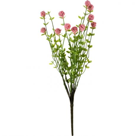 Растение искусственное ВОЛШЕБНАЯ СТРАНА Клевер, h47см, розовый, пластик