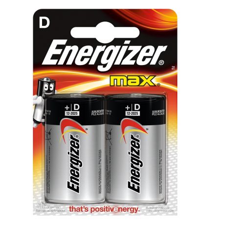 Элемент питания Energizer MAX LR20 (2 шт.), 38