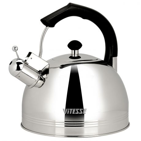 Чайник со свистком Vitesse VS-7814, 3,7 л, нержавеющая сталь, индукция