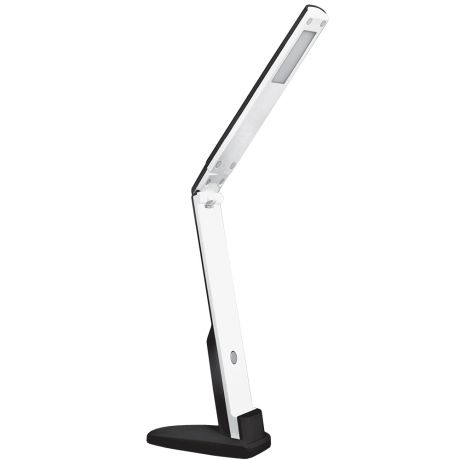 Лампа настольная LED*5Вт Camelion h 36 см KD-808 C41 230В, с выключателем, 400Лм, 4000К черный & белый