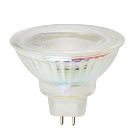 Лампа светодиодная 6Вт GU5.3 3000K 220В стекло