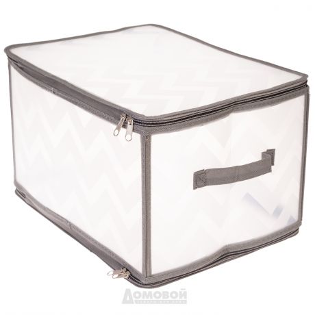 Коробка для хранения BOGGART ЗИГ-ЗАГ, 30х40х25см, с молнией, пластик