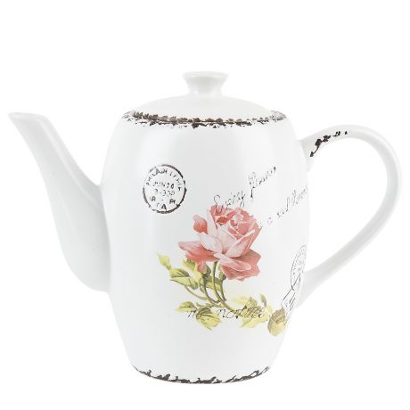 Чайник заварочный ENS Flower 800мл, керамика, 1750031