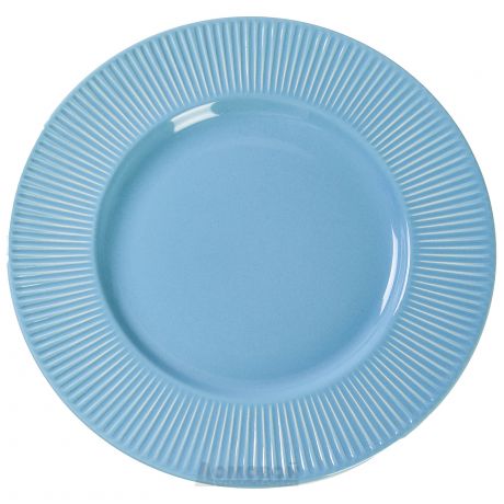 Тарелка HOME CAFE обеденная голубая 27см, керамика