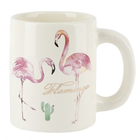Кружка DOLOMITE Фламинго 300мл, керамика, 2520730