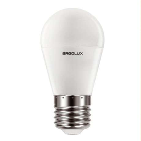 Лампа светодиодная 11Вт E27 Ergolux Шар 3000K 172-265В