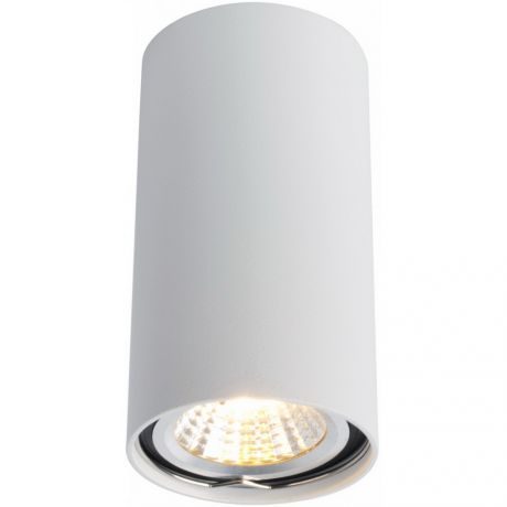 Светильник накладной ARTE LAMP Unix 1*GU10*50Вт, 230В, d=5,4см, алюминий, белый A1516PL-1WH