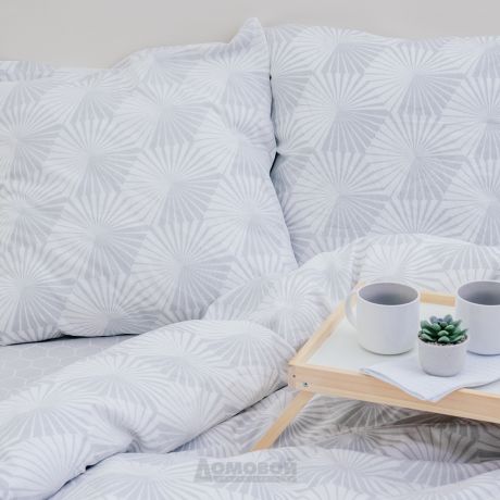 Комплект постельного белья СТМ Scandi 2-спальный Орхидея, наволочка 70х70см 2шт, дизайн 9037, бязь
