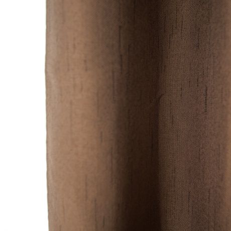 Портьера BELEZZA Дэрби, 140х280см, коричневый, блэкаут, на шторной ленте