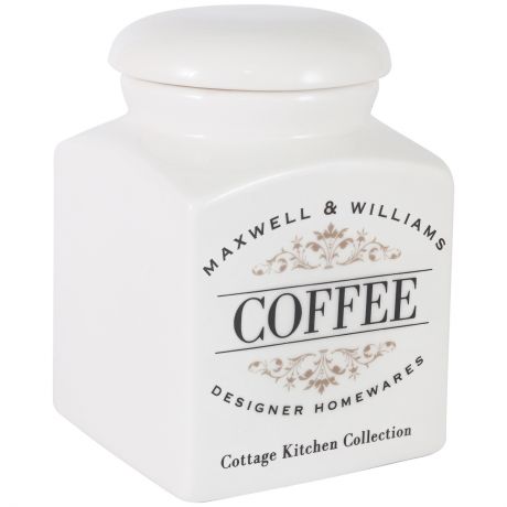 Банка для сыпучих продуктов MAXWELL & WILLIAMS Cottage Kitchen Кофе 0,5л, фарфор MW655-CK22002
