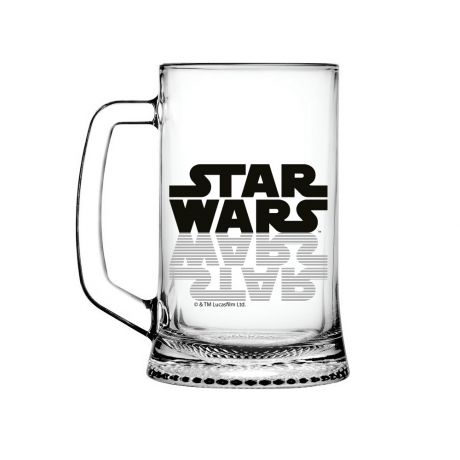 Кружка для пива Ладья Star Wars Logo 500мл, стекло