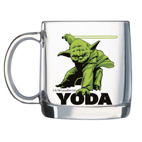 Кружка Нордик Star Wars Yoda 380мл, стекло