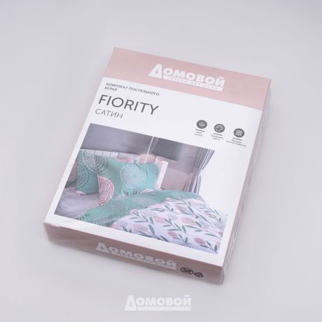 Комплект постельного белья СТМ Fiority 2-спальный Field, р-р: под.175х210см, прост.215х240см, нав.70х70см 2шт, сатин, 100%хл, 110гр/м2