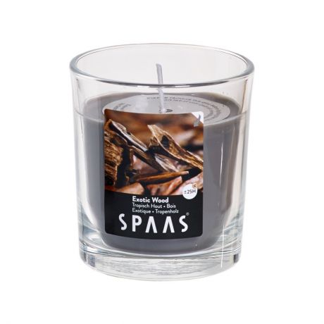 Свеча интерьерная Spaas в стакане, размер: 8х7см,аромат Экзотическое дерево