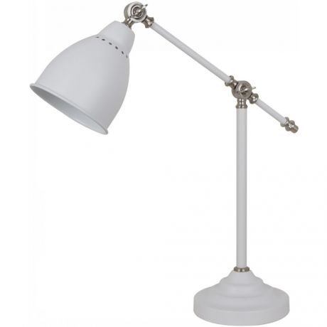 Лампа настольная 1*Е27*60Вт ARTE Lamp h 54 см Braccio A2054LT- 230В/белый