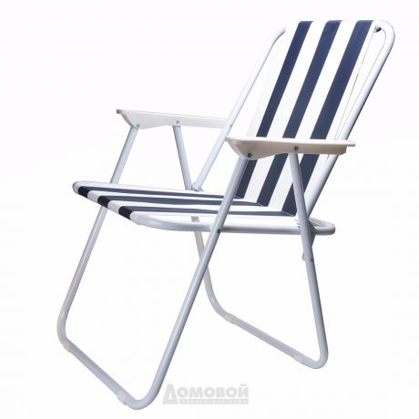 Кресло складное Кемпинговое SUMMER TIME, сталь, полиэстр, 75х52х47см, грузоподьемность до 120 кг