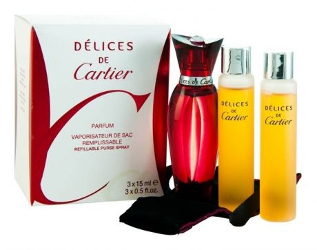 Cartier Delices De Cartier: духи 3*15мл
