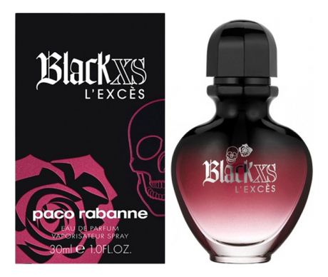 Paco Rabanne XS Black L'Exces for Her: парфюмерная вода 30мл