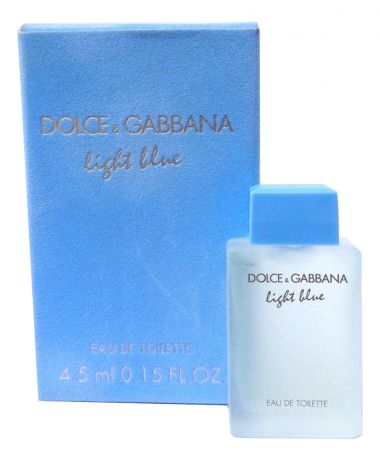 Dolce Gabbana (D&G) Light Blue: туалетная вода 4.5мл