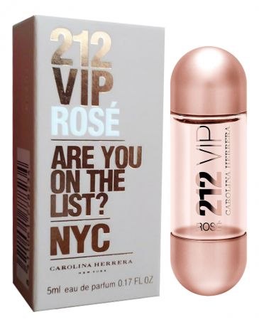 Carolina Herrera 212 VIP Rose: парфюмерная вода 5мл